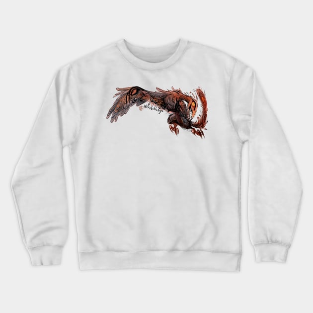 Archaeopteryx Crewneck Sweatshirt by scumsuck